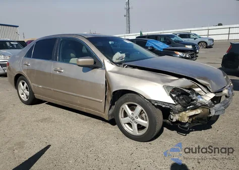 2005 Honda Accord Ex z USA, uszkodzony, nr VIN JHMCM56795C003602